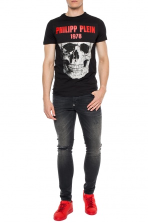 Skull motif t-shirt, zdjęcie 2 Skull motif t-shirt od Philipp Plein